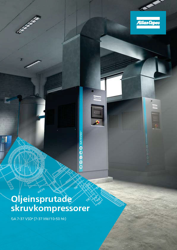 Tryckluftcenter blir auktoriserad servicepartner för Atlas Copco Compressor Technique Scandinavia